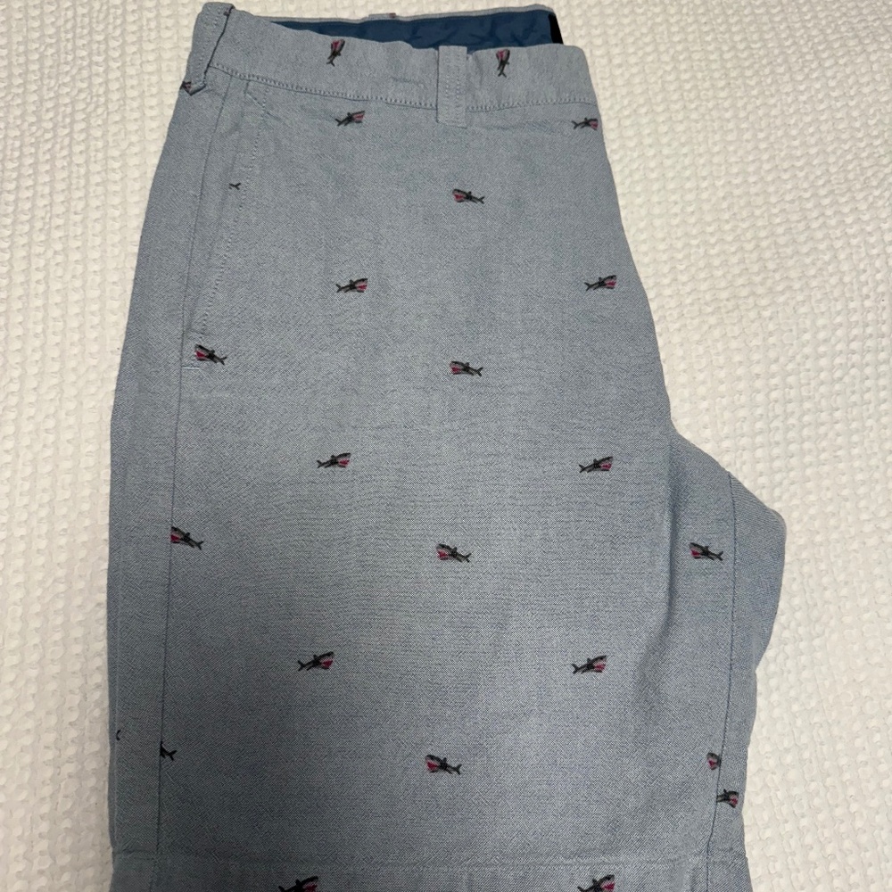 J. Crew men's shark shorts